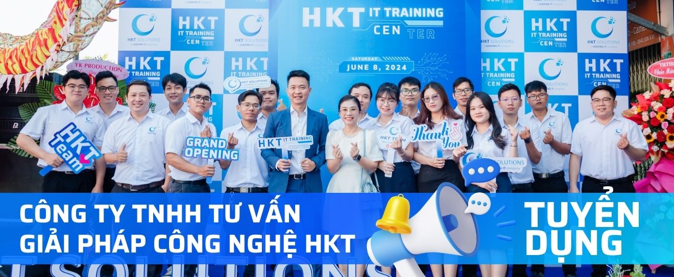 HKT Solutions tuyển dụng Tháng 6 năm 2024 | Vị trí Nhân viên Kế toán Nội bộ