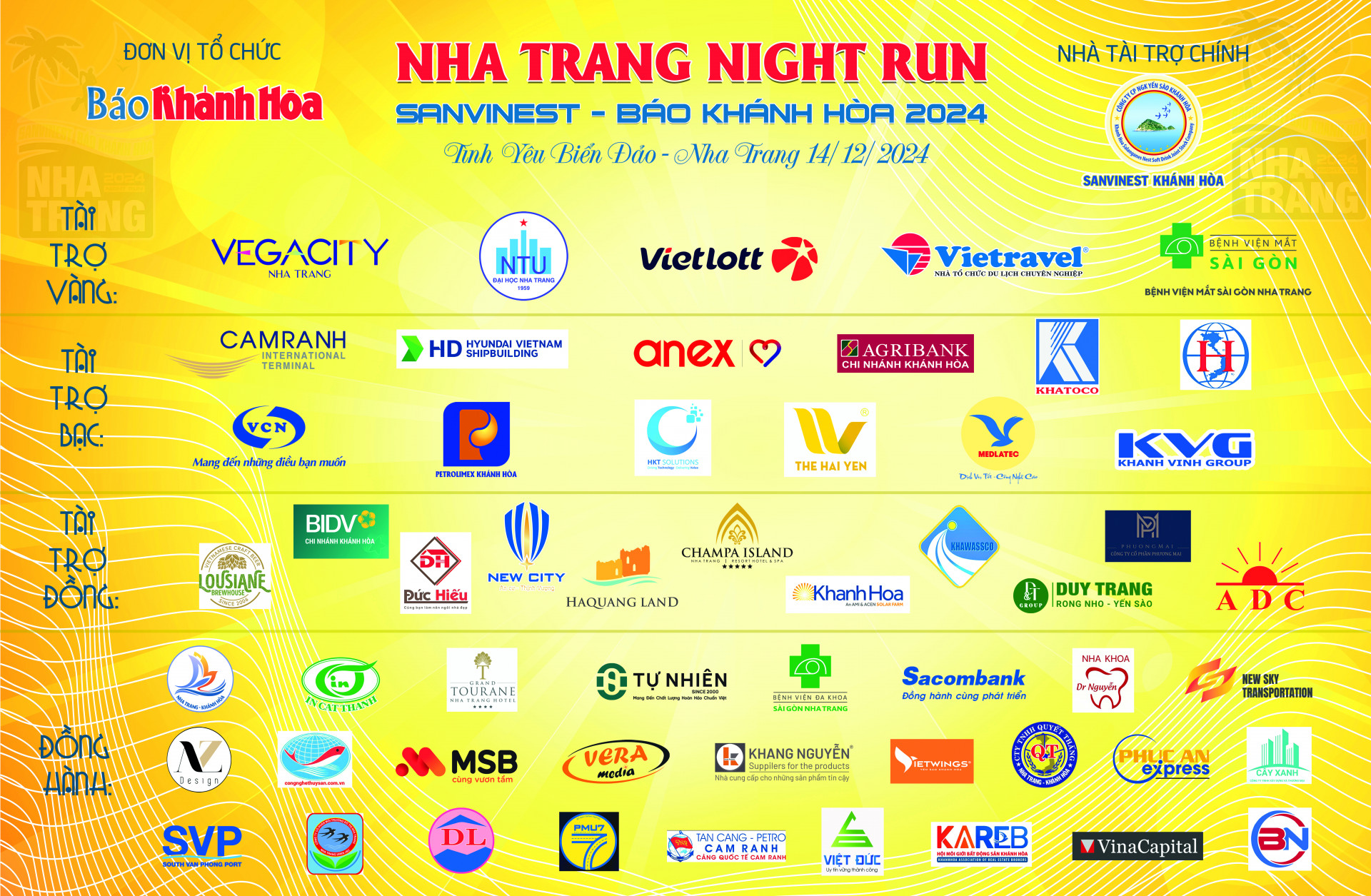 banner đơn vị nhà tài trợ Giải Chạy Nha Trang Night Run Sanvinest - Báo Khánh Hòa 2024