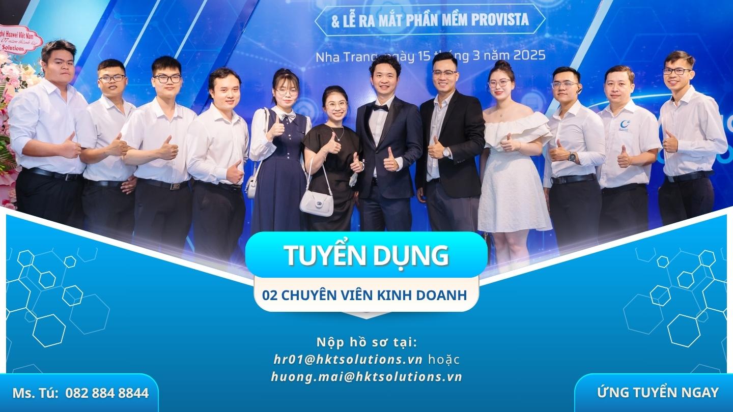 HKT SOLUTIONS TUYỂN DỤNG QUÝ III-2025