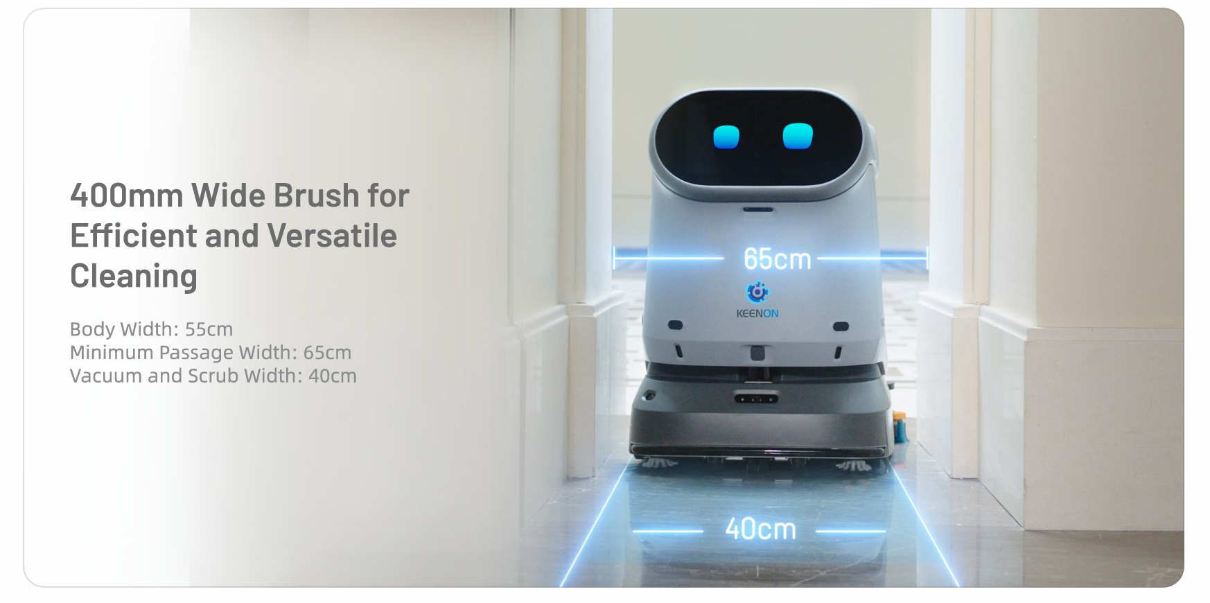 Kleenbot C40 - Robot Lau Sàn Chuyên Dụng 4 trong 1