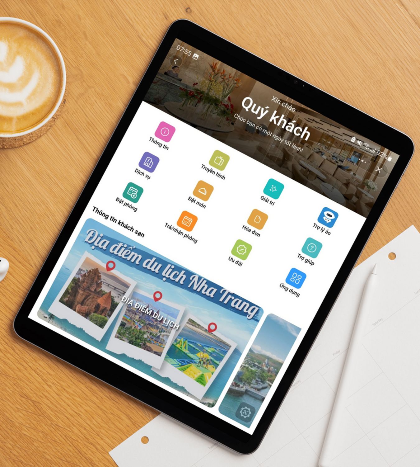 Giao diện Mini App Provista QR Code 